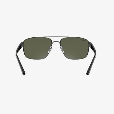  RAY-BAN 0RB3663 Erkek Shiny GunMetal Güneş Gözlüğü