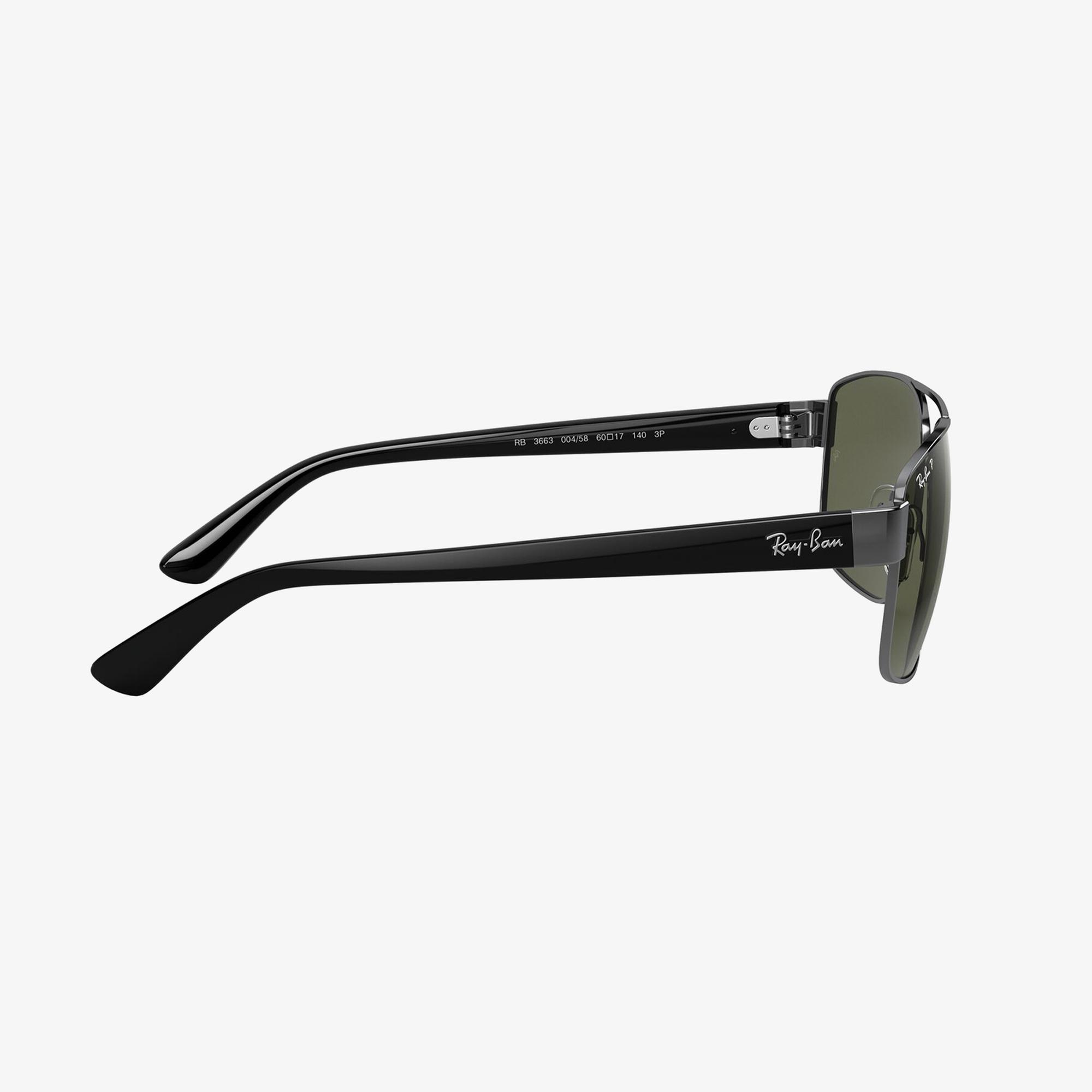 RAY-BAN 0RB3663 Erkek Shiny GunMetal Güneş Gözlüğü