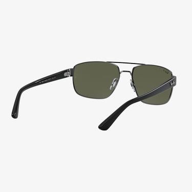  RAY-BAN 0RB3663 Erkek Shiny GunMetal Güneş Gözlüğü