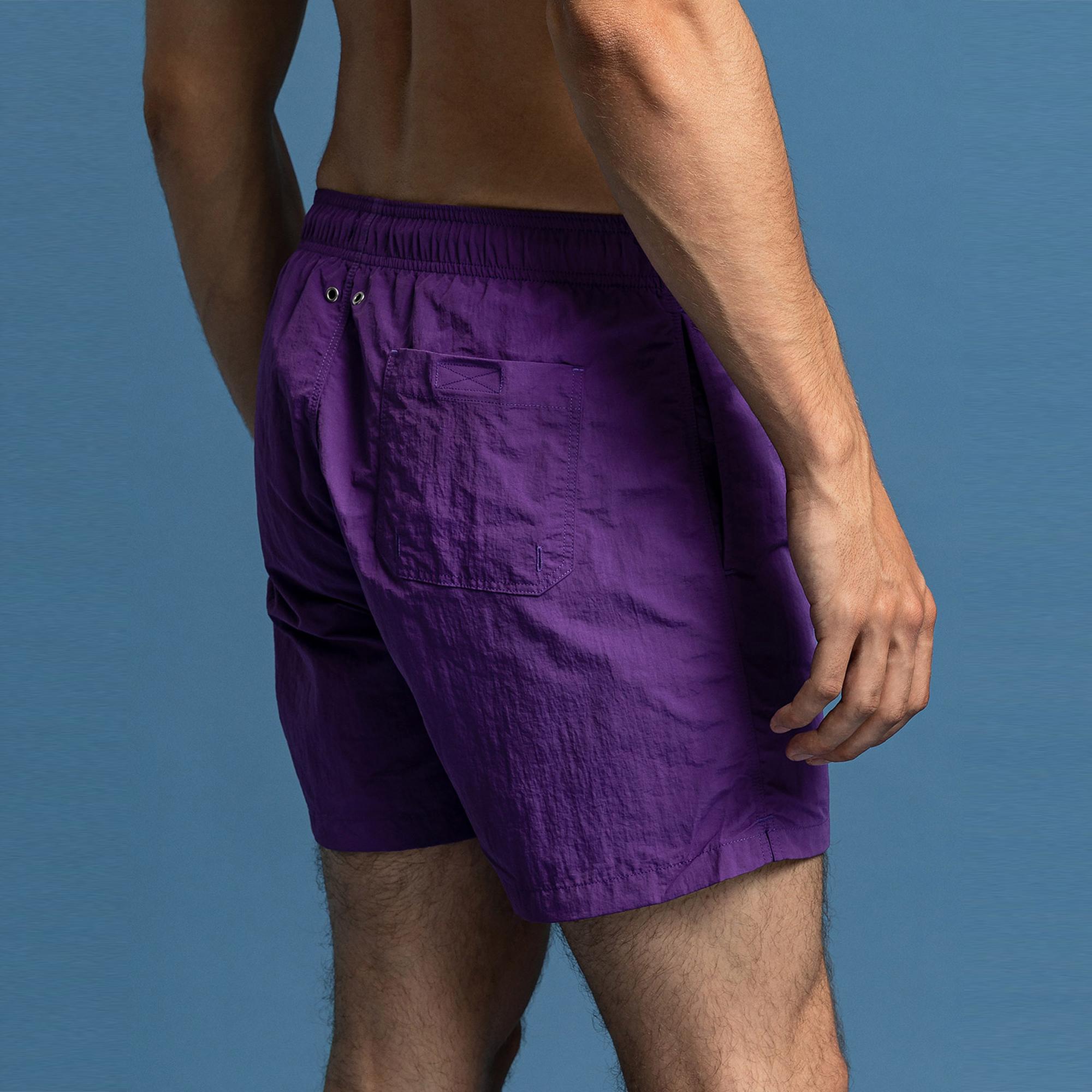 GANT Erkek Mor Mayo Şort