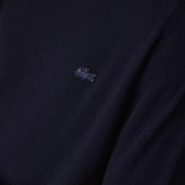  Erkek Regular Fit Boğazlı Yaka Lacivert Kazak