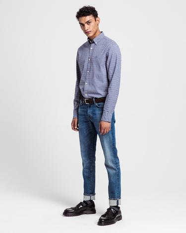  GANT Erkek Mavi Extra Slim Fit Jean Pantolon