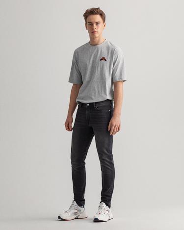  GANT Erkek Siyah Extra Slim Fit Jean Pantolon