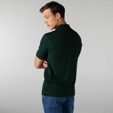  Lacoste L.12.12 Erkek Classic Fit Koyu Yeşil Polo