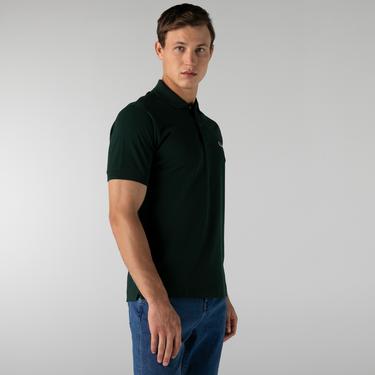  Lacoste L.12.12 Erkek Classic Fit Koyu Yeşil Polo
