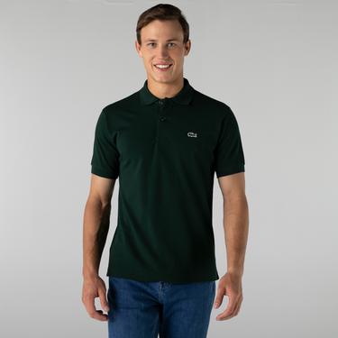  Lacoste L.12.12 Erkek Classic Fit Koyu Yeşil Polo