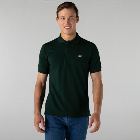  Lacoste L.12.12 Erkek Classic Fit Koyu Yeşil Polo