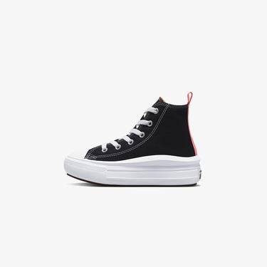  Converse Chuck Taylor All Star Move Çocuk Siyah Platform Sneaker