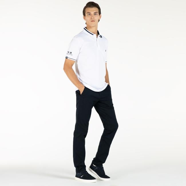  Nautica Lacivert Slim Fit Pantolon
