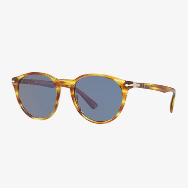  PERSOL 0PO3152S Erkek Striped Brown Yellow Güneş Gözlüğü