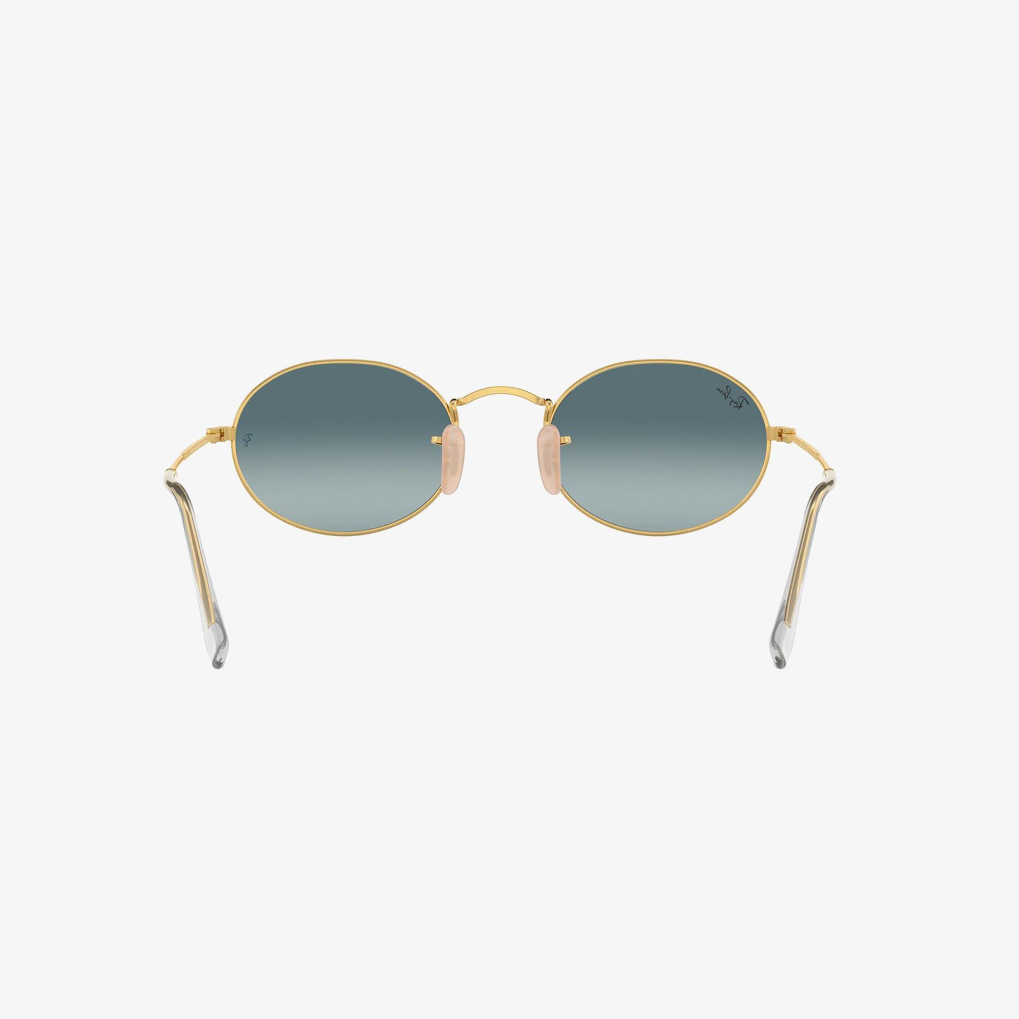 RAY-BAN 0RB3547 Oval Unisex Gold Güneş Gözlüğü