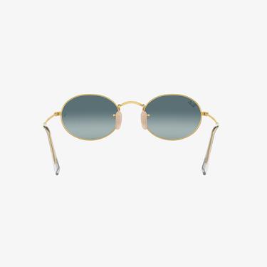  RAY-BAN 0RB3547 Oval Unisex Gold Güneş Gözlüğü