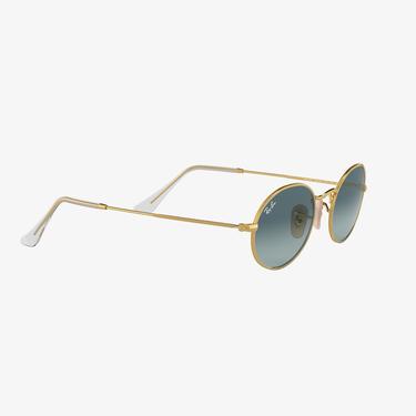  RAY-BAN 0RB3547 Oval Unisex Gold Güneş Gözlüğü