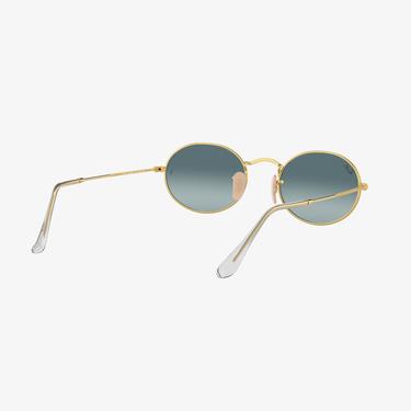  RAY-BAN 0RB3547 Oval Unisex Gold Güneş Gözlüğü