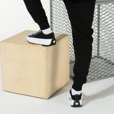  Converse Run Star Hike Unisex Siyah Platform Sneaker