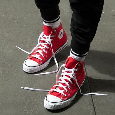  Converse Chuck Taylor All Star Hi Unisex Kırmızı Sneaker