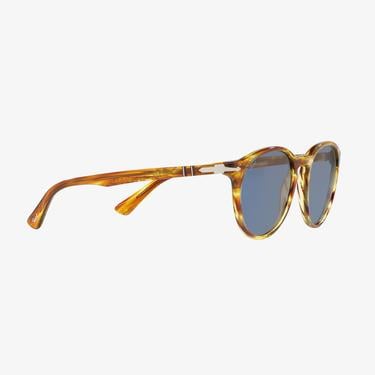  PERSOL 0PO3152S Erkek Striped Brown Yellow Güneş Gözlüğü