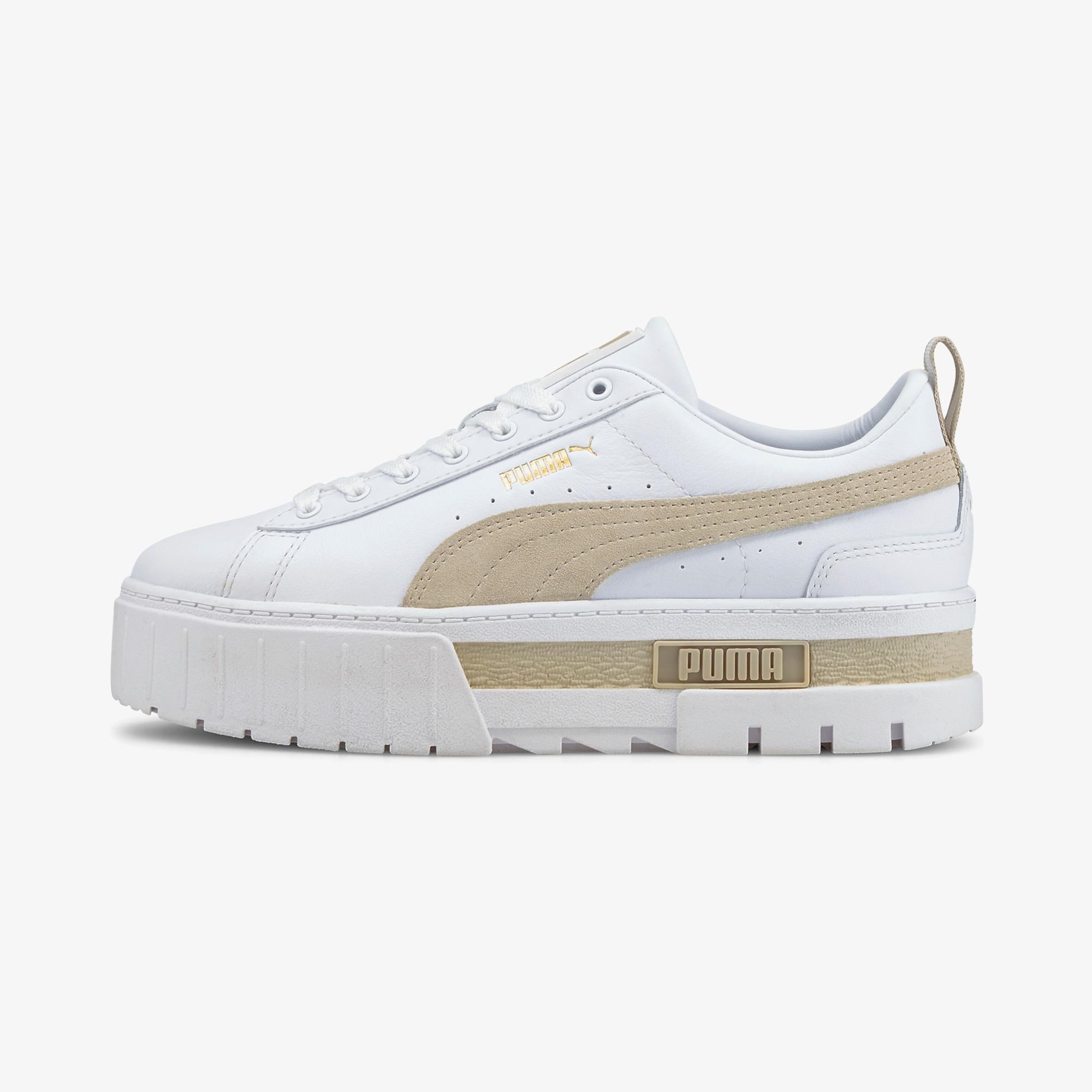 Puma Mayze Kadın Platform Beyaz Spor Ayakkabı