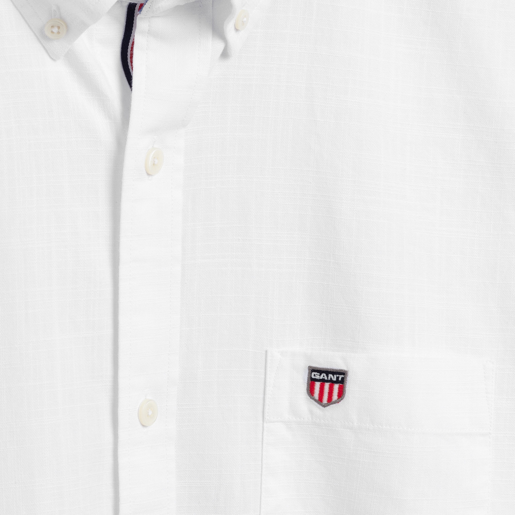 GANT Regular Fit %100 Pamuk Erkek Beyaz Gömlek