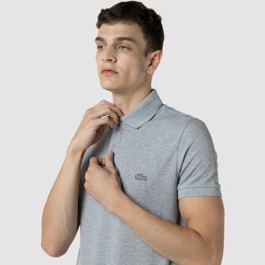  Lacoste Erkek Regular Fit Gri Polo