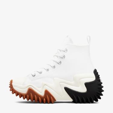  Converse Run Star Motion Canvas Platform Unisex Beyaz Sneaker