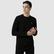 Lacoste Erkek Regular Fit Uzun Kollu Bisiklet Yaka Siyah T-Shirt
