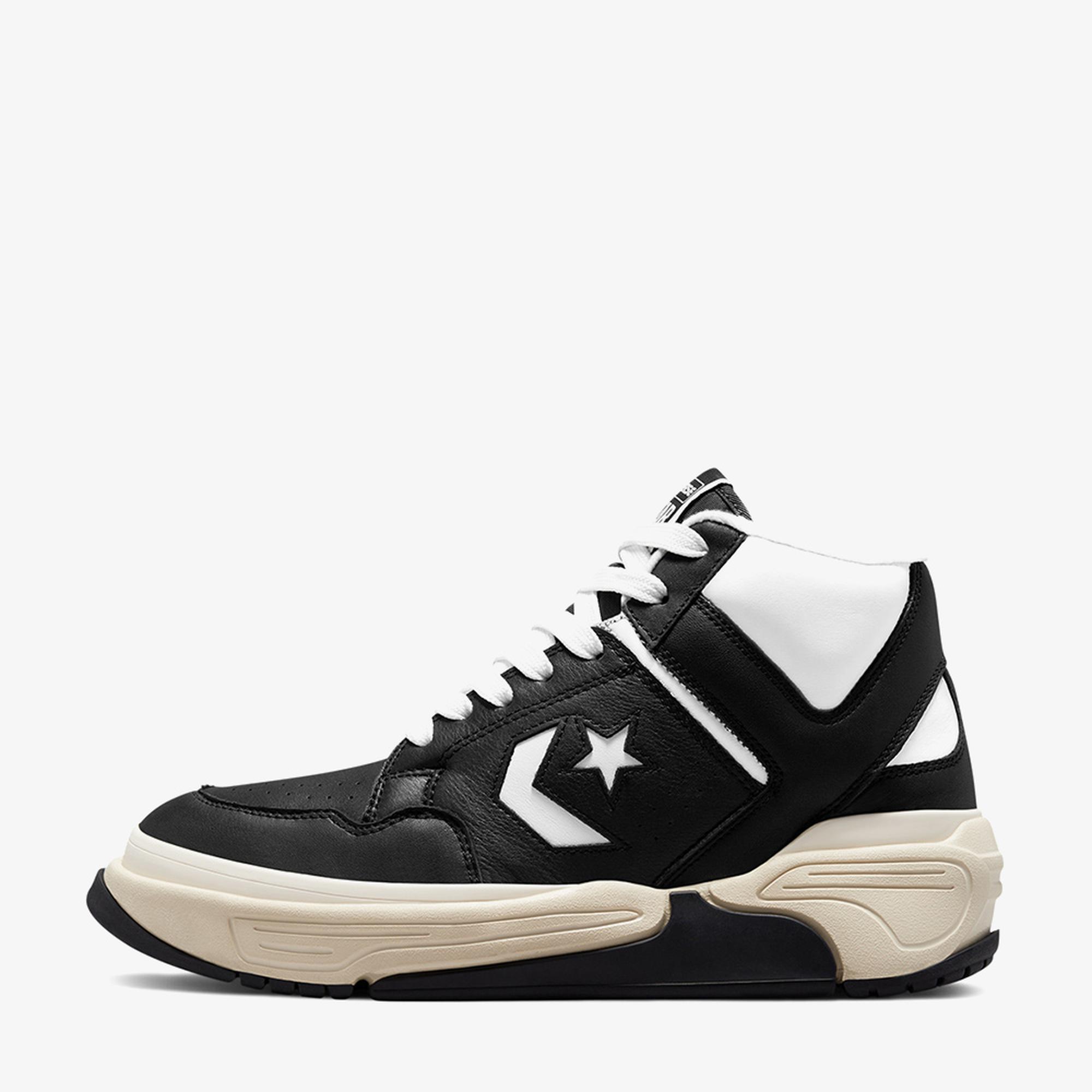 Converse Weapon Cx Mid Unisex Siyah Deri Sneaker