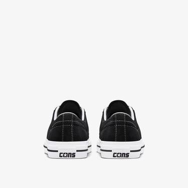  Converse One Star Pro Low Unisex Siyah Deri Sneaker