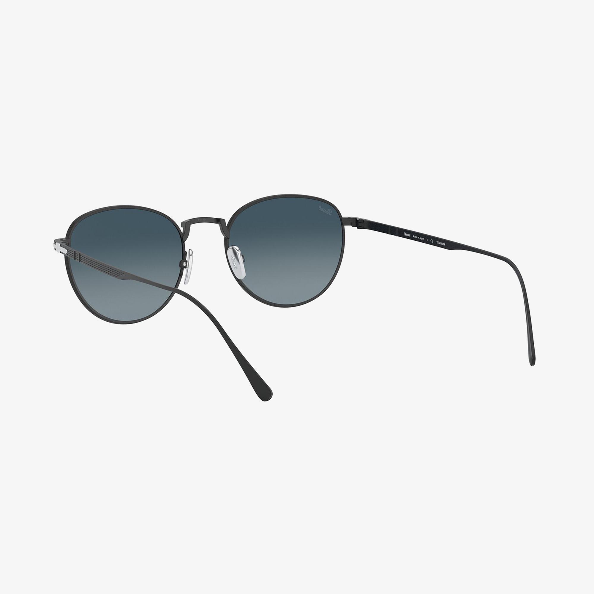 PERSOL Erkek Mat Siyah Güneş Gözlüğü