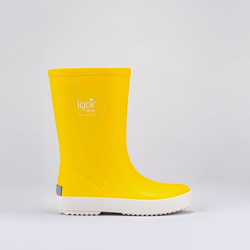  Igor Splash Nautico Sarı Yağmur Çizmesi