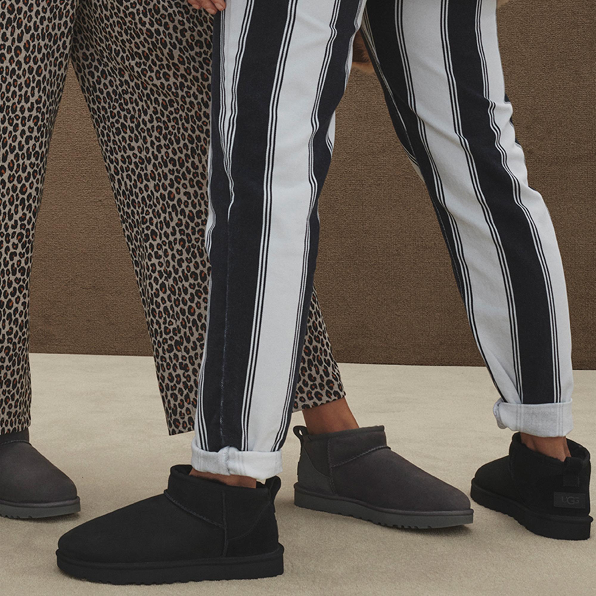 UGG Classic Ultra Mini Kadın Siyah Bot