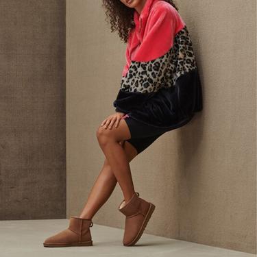  UGG Classic Mini II Kadın Taba Bot