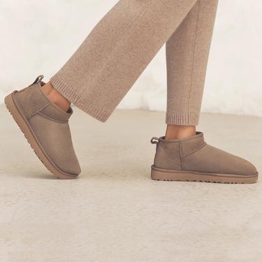  UGG Classic Ultra Mini Kadın Kahverengi Süet Bot