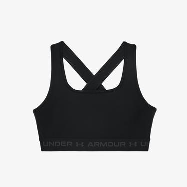  Under Armour Mid Çapraz Sırtlı Kadın Siyah Bra