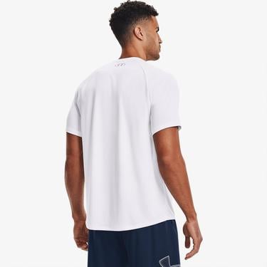  Under Armour Tech 2.0 Erkek Beyaz Antrenman T-Shirt