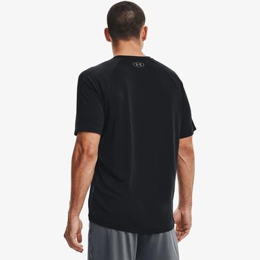  Under Armour Tech 2.0 Erkek Siyah Antrenman T-Shirt