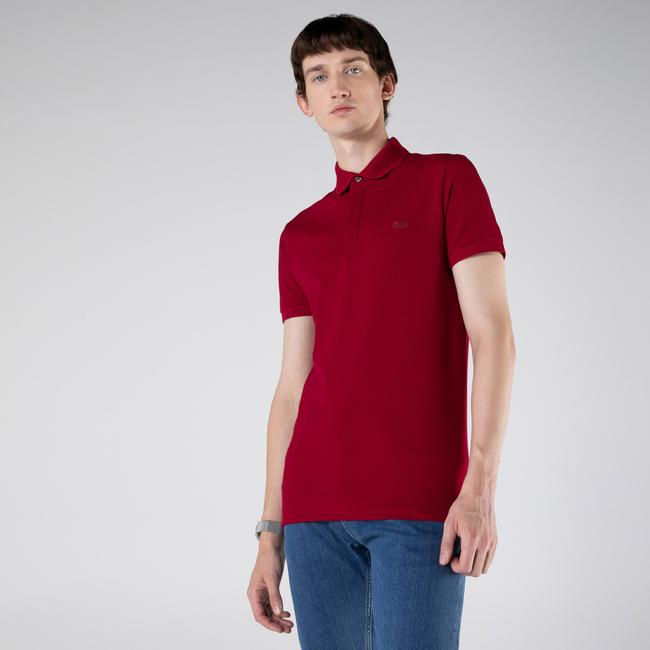  Erkek Regular Fit Bordo Paris Polo