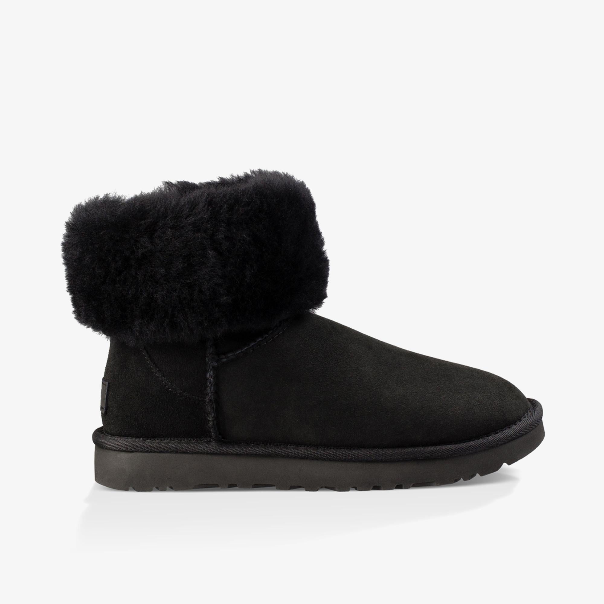 UGG Classic Short II Kadın Siyah Bot