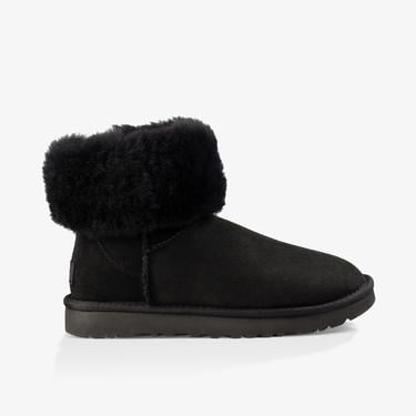  UGG Classic Short II Kadın Siyah Bot