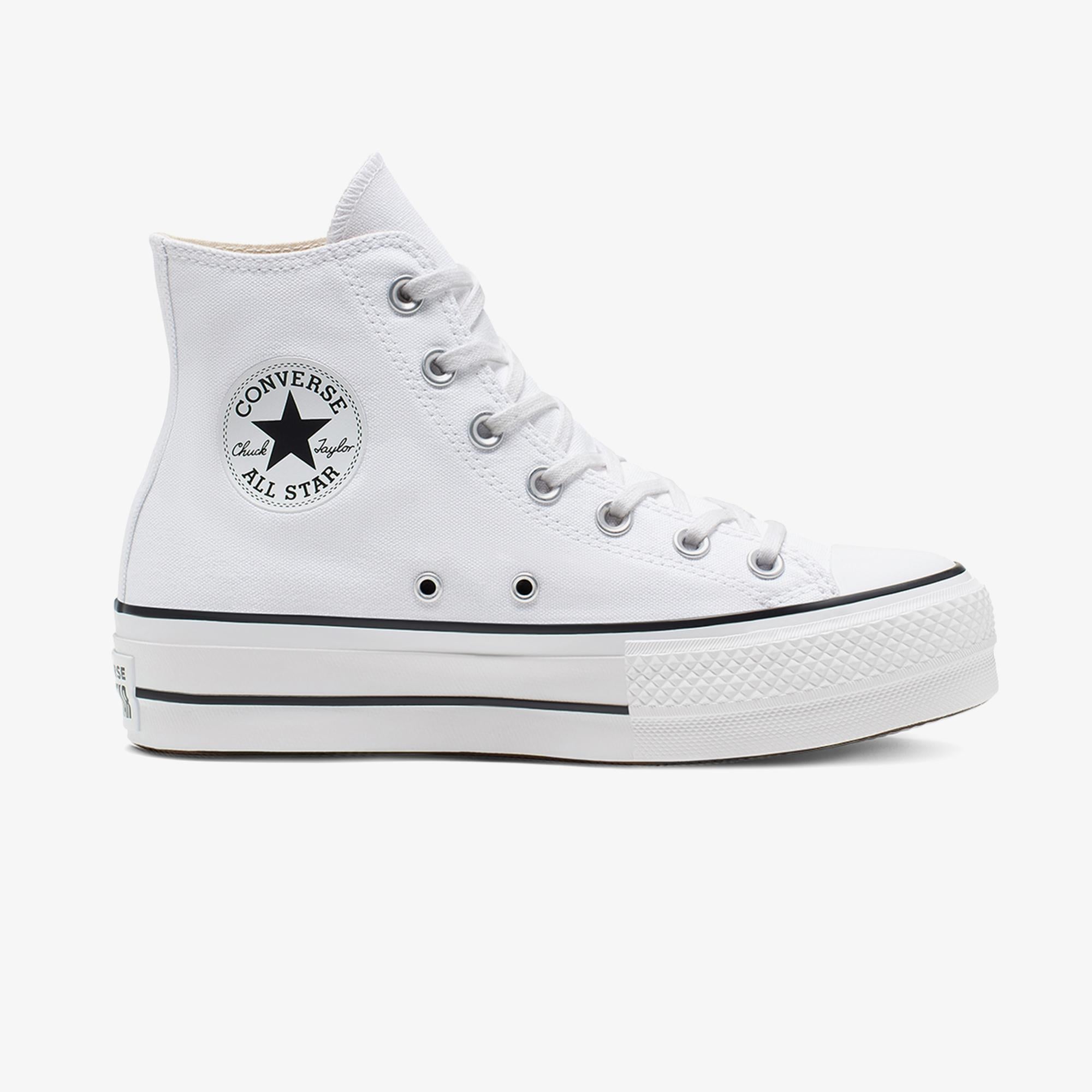 Converse Chuck Taylor All Star Lift Unisex Beyaz Platform Sneaker