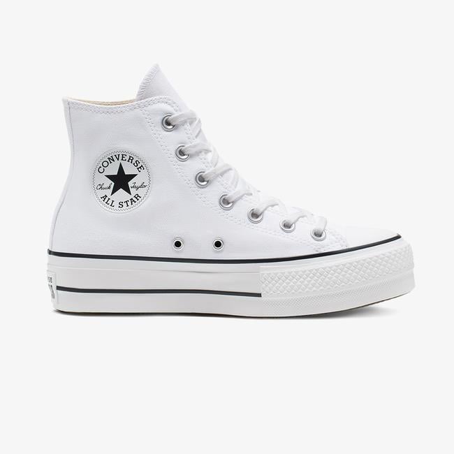  Converse Chuck Taylor All Star Lift Unisex Beyaz Platform Sneaker