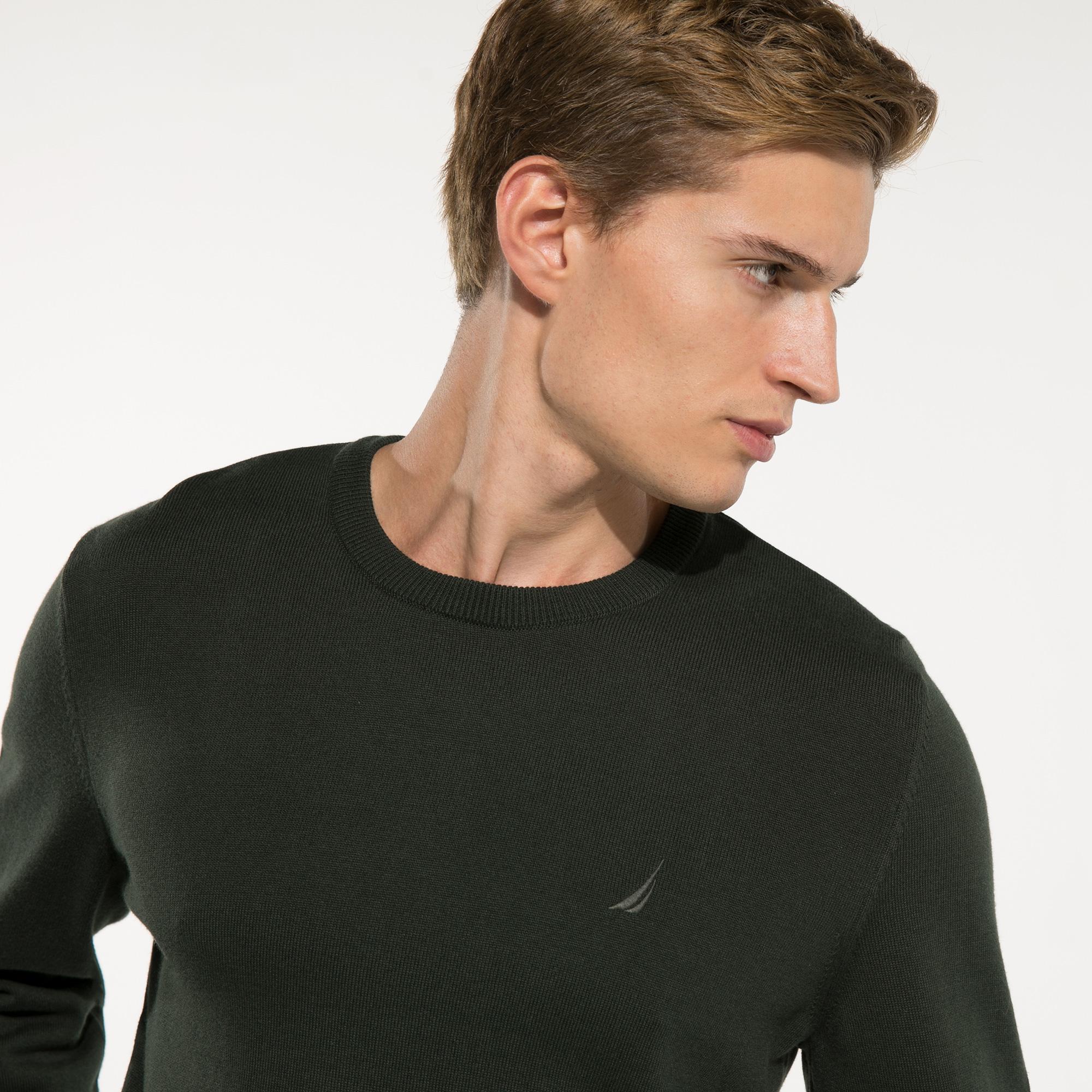 Nautica Yeşil Triko Kazak