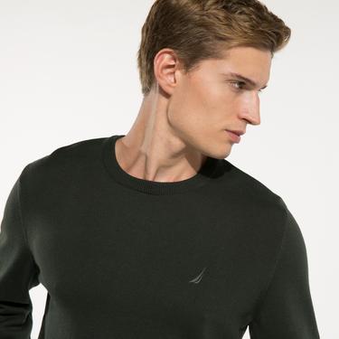  Nautica Yeşil Triko Kazak