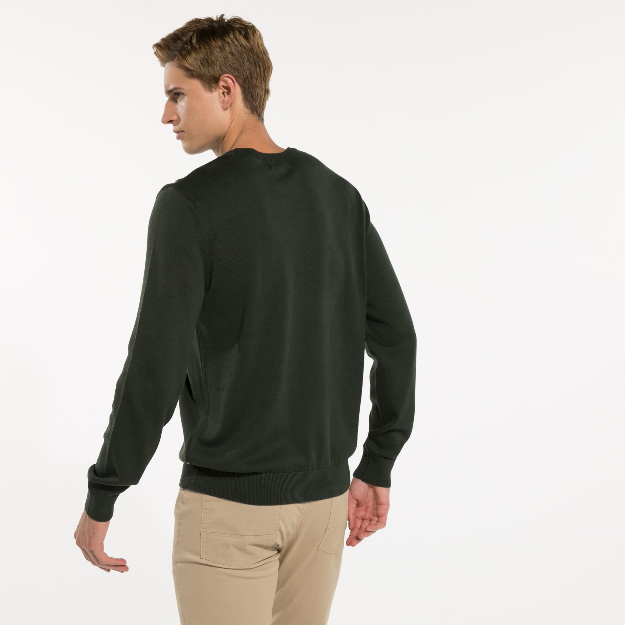 Nautica Yeşil Triko Kazak