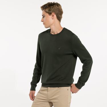  Nautica Yeşil Triko Kazak