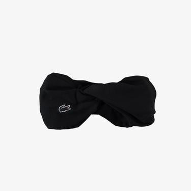  Lacoste Kadın Siyah Saç Bandı