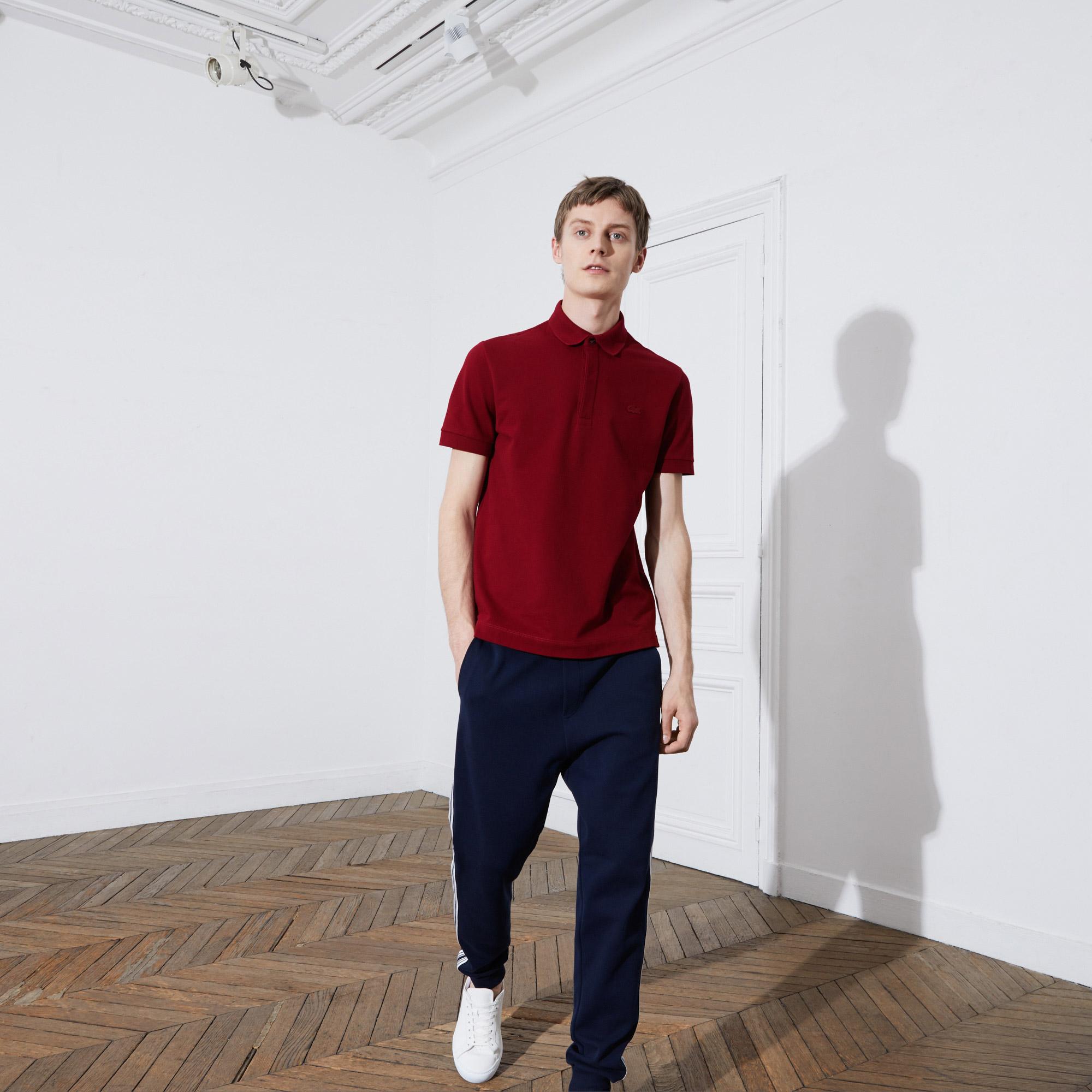 Lacoste Paris Erkek Regular Fit Bordo Polo
