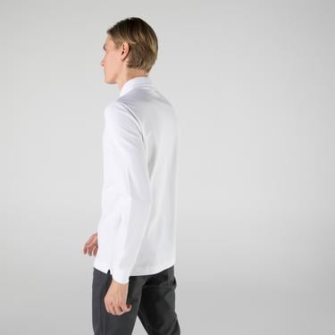  Lacoste Erkek Regular Fit Uzun Kollu Beyaz Polo
