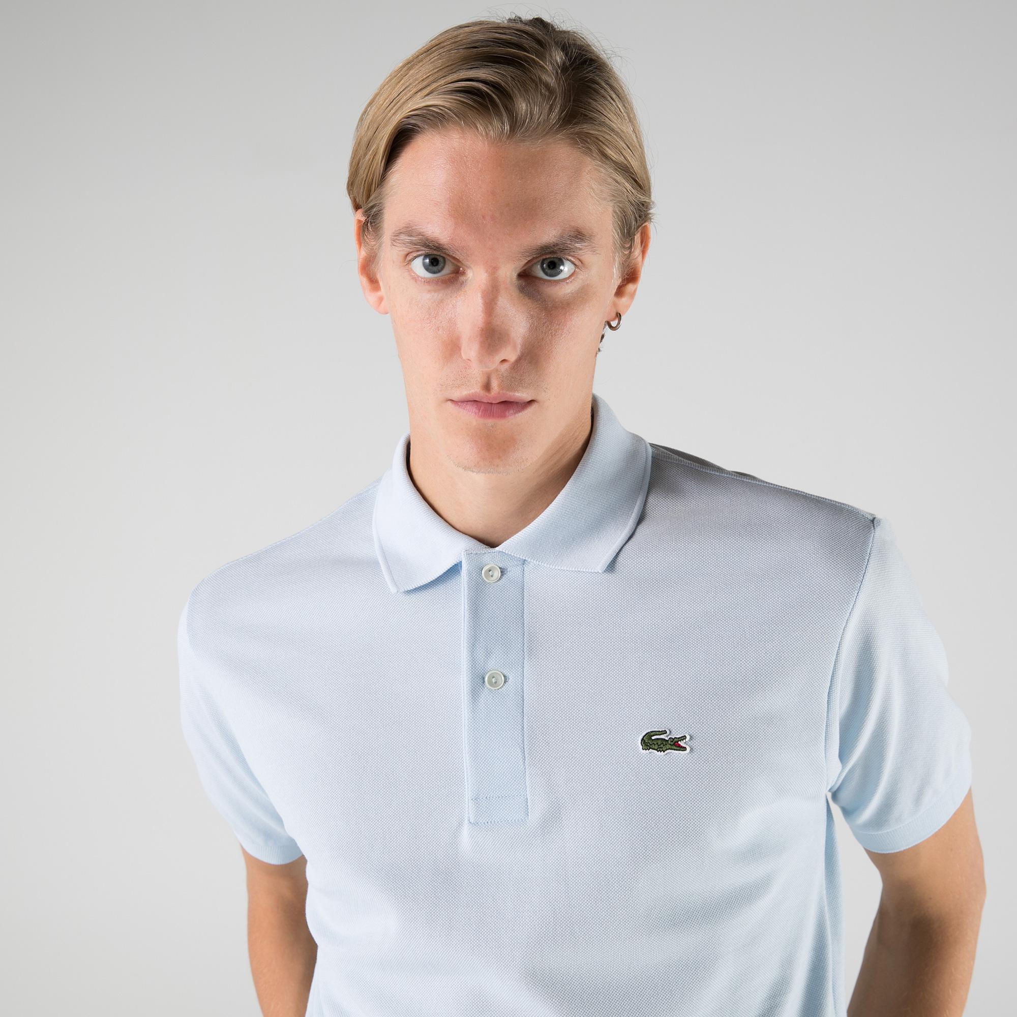 Lacoste L.12.12 Erkek Classic Fit Açık Mavi Polo