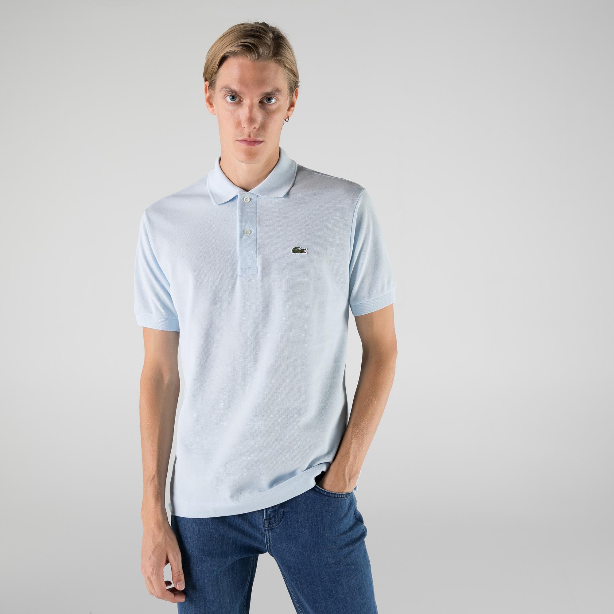 Lacoste L.12.12 Erkek Classic Fit Açık Mavi Polo